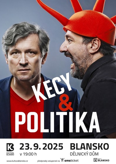 Plakát události Kecy & politika