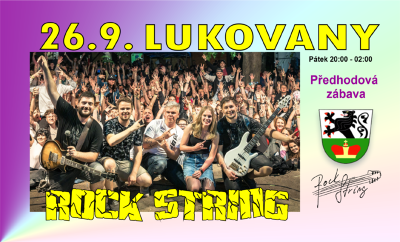 Plakát události Rock String - Předhodová zábava / Lukovany