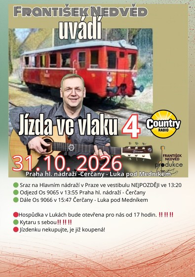 Plakát události Jízda ve vlaku 4