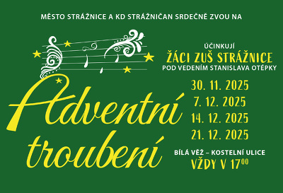 Plakát události Adventní troubení