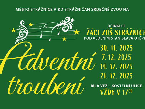 Plakát události Adventní troubení