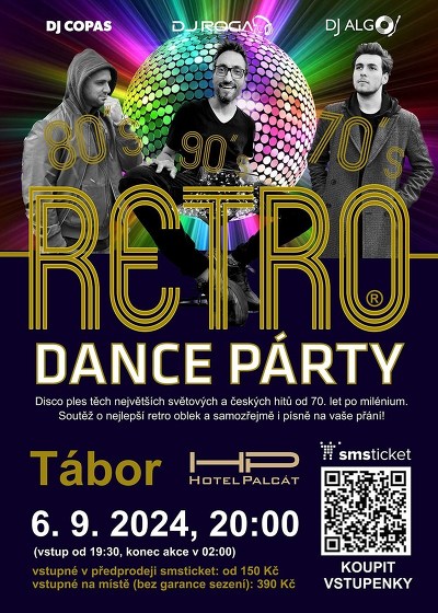 Plakát události Retro Dance Párty
