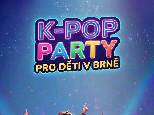 Plakát události Párty pro děti ve stylu K-Pop Demon Hunters