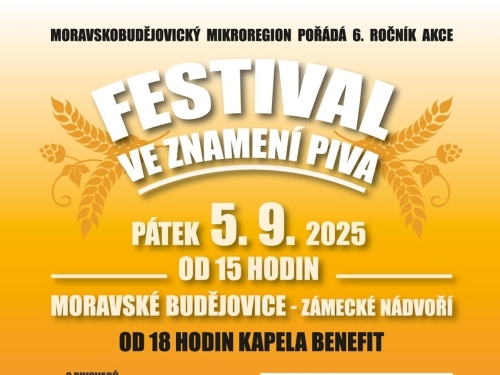 Plakát události Festival ve znamení piva
