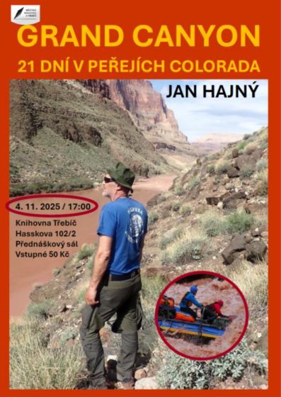 Plakát události Na řece Colorado / Jan Hajný