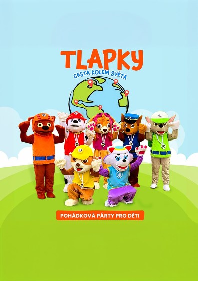 Plakát události Tlapky v Milevsku | Pohádková party pro děti
