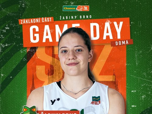 Plakát události Chance ŽBL: Žabiny Brno - SBŠ Ostrava