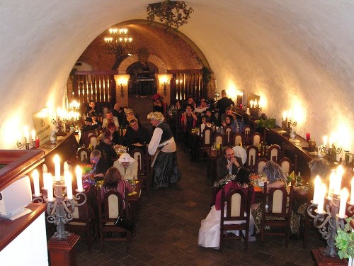 Plakát události Kateřinské slavnosti v Moravské bance vín