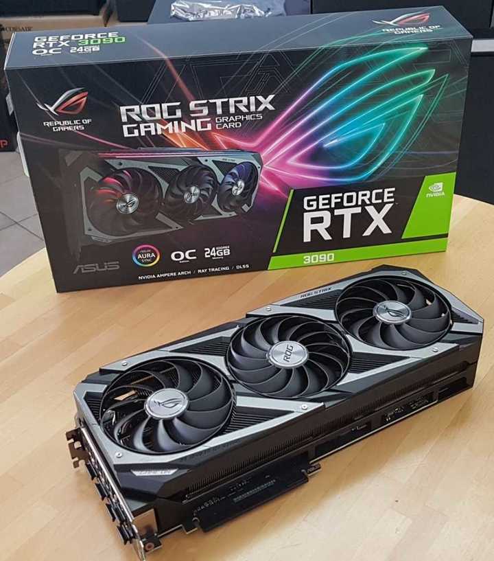 Zcela nová originální GEFORCE RTX 3090 / RTX 3080 / RTX 3070