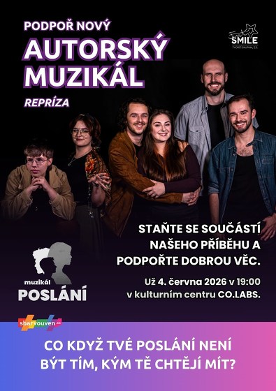 Plakát události Muzikál Poslání - Repríza