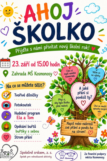 Plakát události Ahoj školko