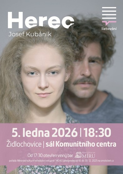 Plakát události LiStOVáNí.cz: HEREC