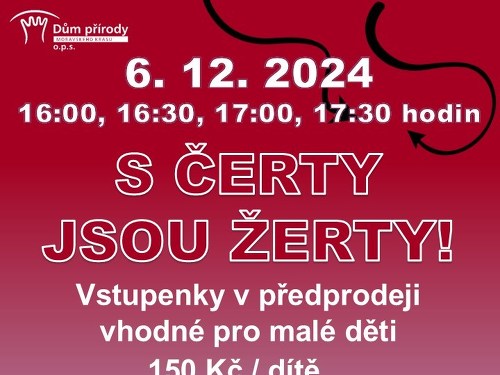 Plakát události S čerty jsou žerty