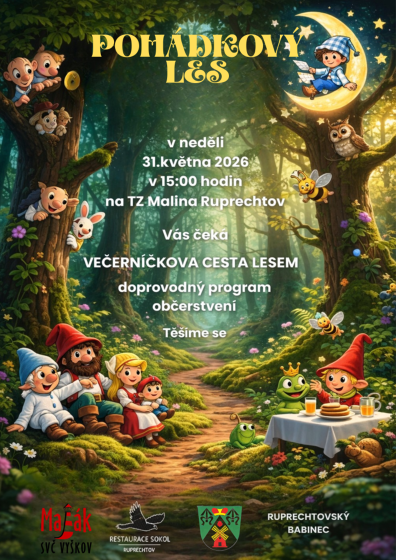 Plakát události Pohádkový les