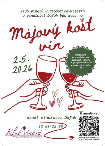 Plakát události Májový košt vín