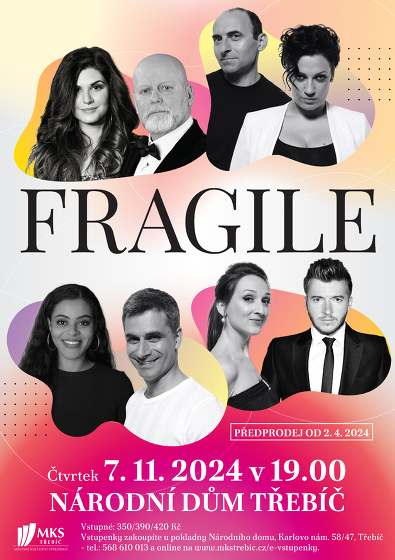 Plakát události Skupina Fragile