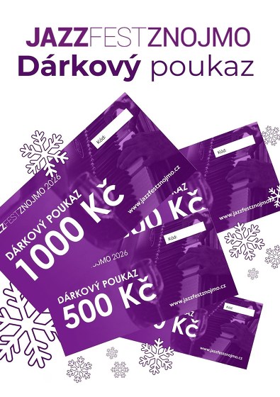 Plakát události DÁRKOVÝ POUKAZ JAZZFEST ZNOJMO 2026