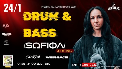 Plakát události DnB Night w/ Sofiqa