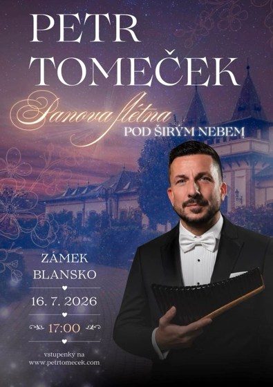 Plakát události Petr Tomeček / Panova flétna pod širým nebem