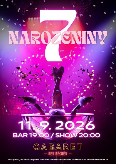 Plakát události 7. Cabaretní narozeniny