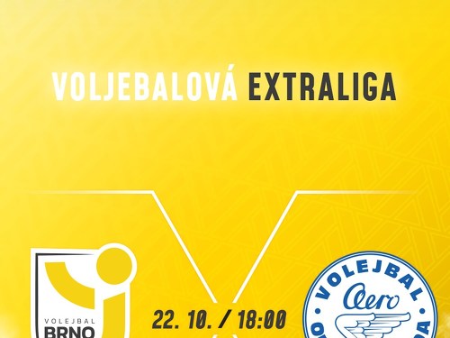 Plakát události 2. kolo ČEZ extraligy mužů: Brno - Odolka