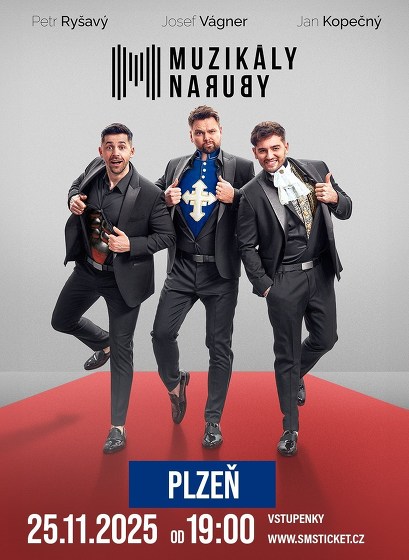 Plakát události Muzikály Naruby | Plzeň