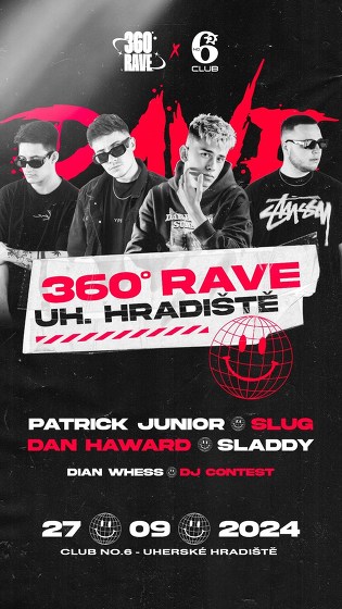 Plakát události 360° RAVE