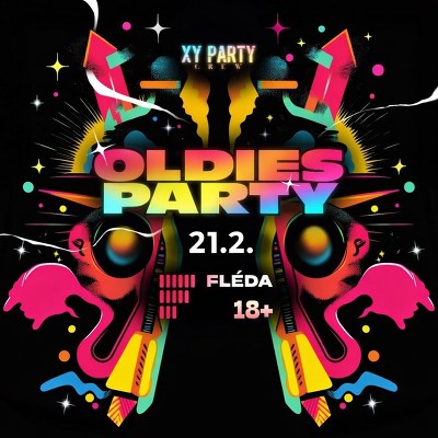Plakát události Oldies Párty na Flédě