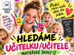 Mateřská škola Úvaly, příspěvková organizace nabízí práci na pozici Učitelka MŠ v obci Úvaly