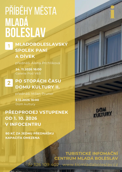 Plakát události Příběhy města Mladá Boleslav
