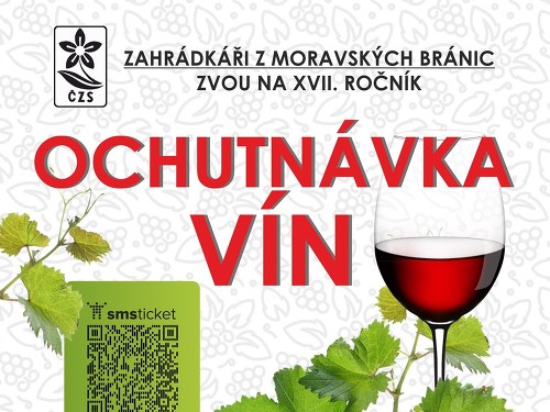 Plakát události Ochutnávka vín / Moravské Bránice
