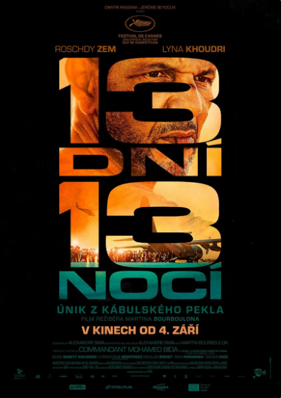 Plakát události 13 dní, 13 nocí