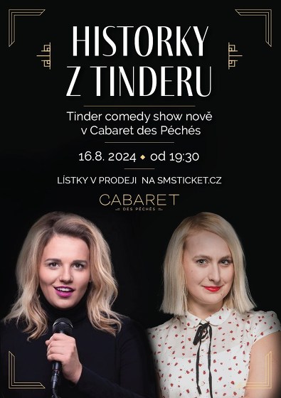 Plakát události STAND - UP : Historky z Tinderu