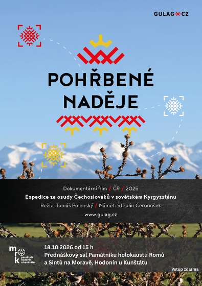 Plakát události Promítání filmu POHŘBENÉ NADĚJE + beseda s autorem