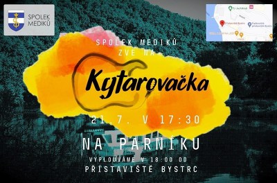 Plakát události Kytarovačka na parníku