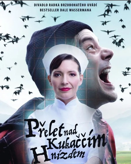 Plakát události Přelet nad kukaččím hnízdem (Divadlo Radka Brzobohatého)