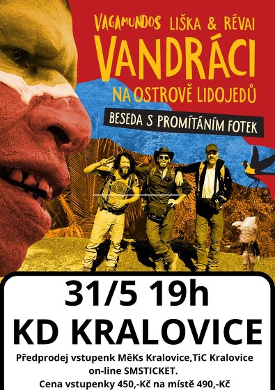 Plakát události Vandráci na ostrově lidojedů