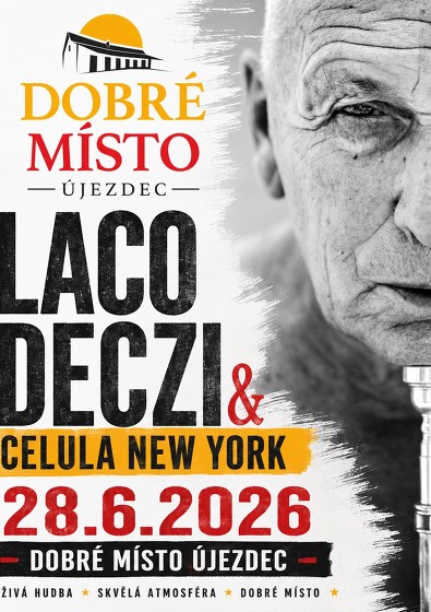 Plakát události Laco Deczi & Celula New York