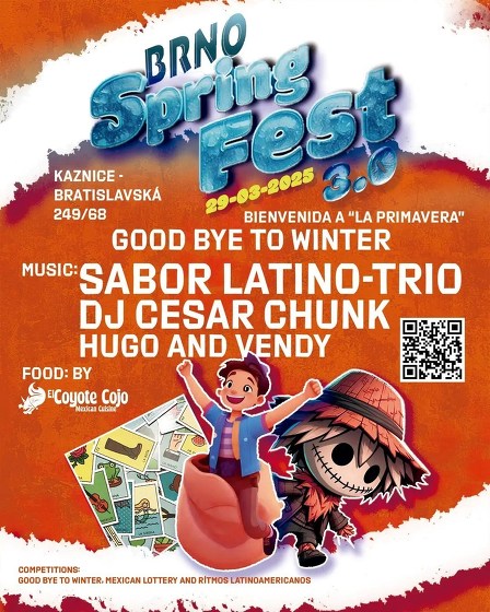 Plakát události Spring Fest 3.0 in Brno