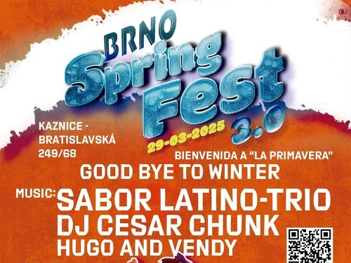 Plakát události Spring Fest 3.0 in Brno