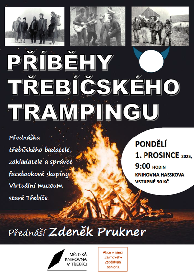 Plakát události Příběhy třebíčského trampingu / Zdeněk Prukner