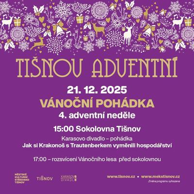 Plakát události 4. adventní neděle - VÁNOČNÍ POHÁDKA