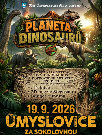 Plakát události Planeta dinosaurů