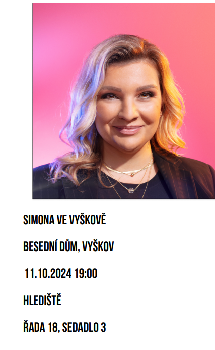 Stand up Simona Vyškov