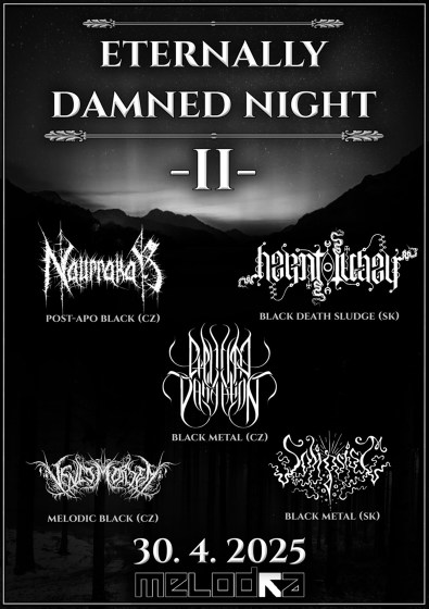 Plakát události Eternally Damned Night -II-