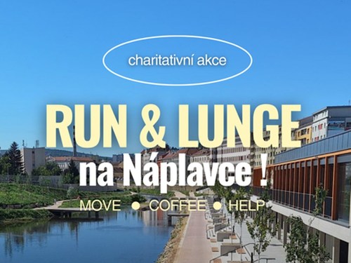 Plakát události RUN & LUNGE na náplavce