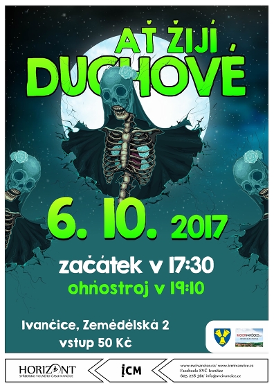 Plakát události Ať žijí duchové
