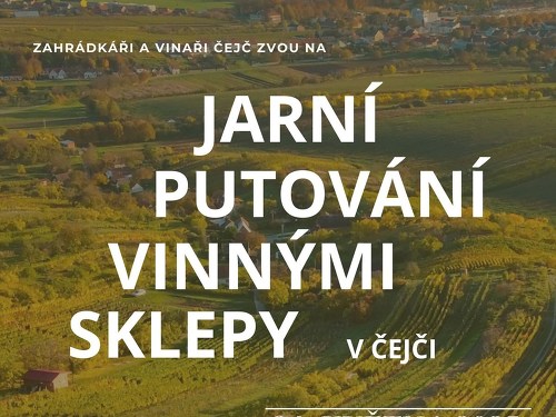 Plakát události Jarní putování  vinnými sklepy v Čejči