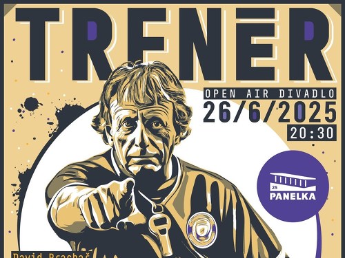 Plakát události Trenér - David Prachař na Panelce
