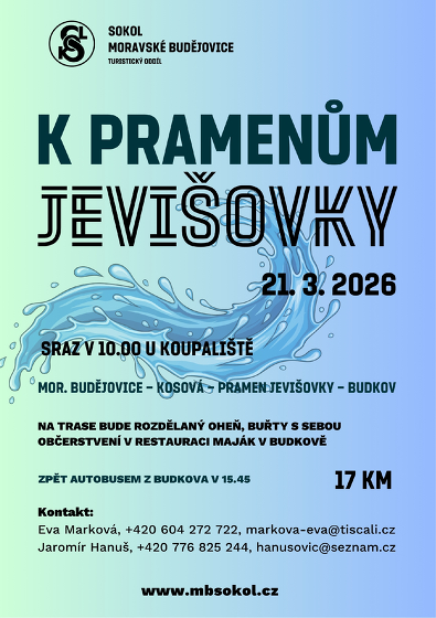 Plakát události K pramenům Jevišovky